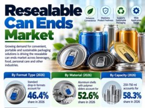 Resealable Can Ends Market: FMI Forecasts US$333.9 Million by 2036 | Top 10 Players
