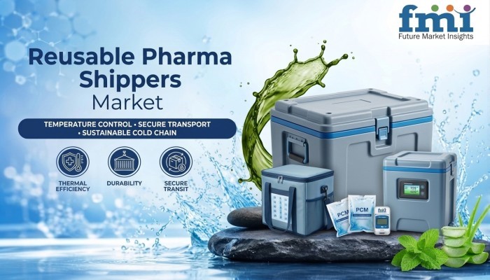 Reusable Pharma Shippers Market to Reach USD 1,276.1 Million by 2036, South Korea – CAGR 9.0%, Germany – CAGR 8.4%