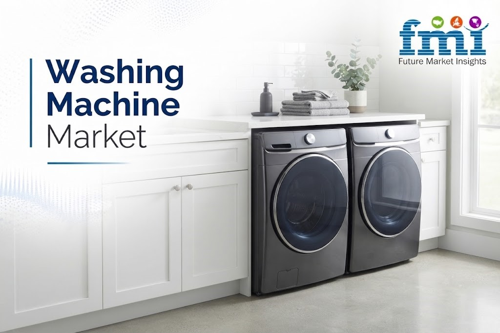 Washing Machine Market to Reach USD 117.20 Billion by 2036 as Demand for Efficient Appliances Grows