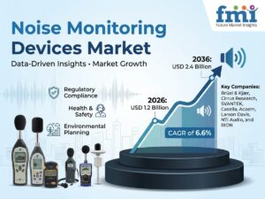 Noise Monitoring Devices Market to Reach USD 2.4 Billion by 2036, United Kingdom – CAGR 6.2%, Australia – CAGR 6.0%, Germany – CAGR 5.4%